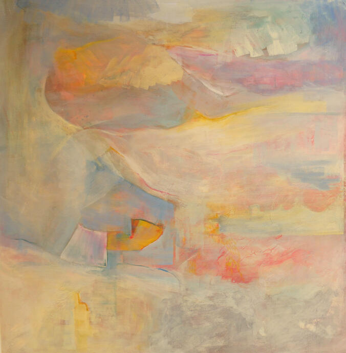 Las hijas de júpiter, acrílico sobre lienzo, 2023, colección privada