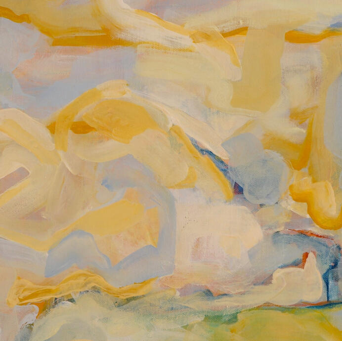 Una esquina de júpiter, acrílico sobre lienzo, 2023